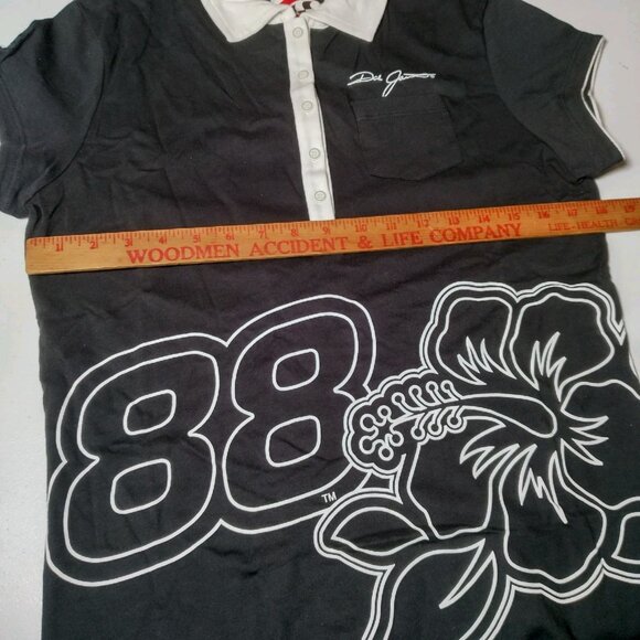 NASCAR Chase Authentics Dale Jarrett Polo Shirt Medium Vintage Y2K Race Racing - Picture 4 of 16